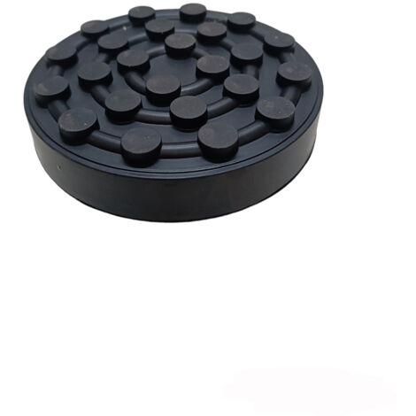 TAMPONE IN GOMMA CRIC SOLLEVATORE SUPPORTO CRIC DA FOSSA Ø125mm STELO Ø25mm