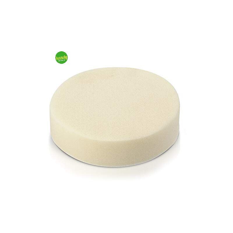 Tampone circolare Kreator spugna per lucidatura a velcro diametro 125 mm