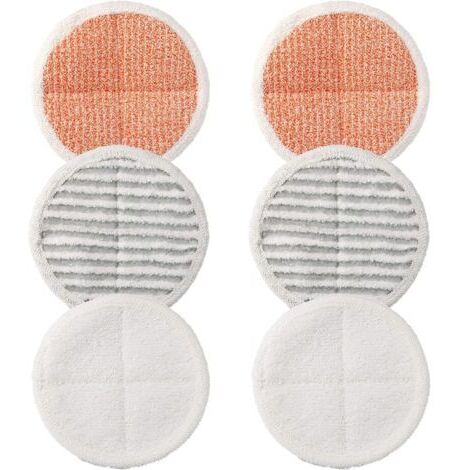 Tamponi di ricambio per spazzole elettriche Bissell Spinwave 2124 e 2039A, confezione da 6