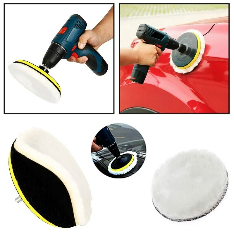 Cuscinetto Lucidatura Rupes In Lana - Ø150 Mm Per Piastra 125 Mm, Per Lucidatrici Rotative - Foto 5