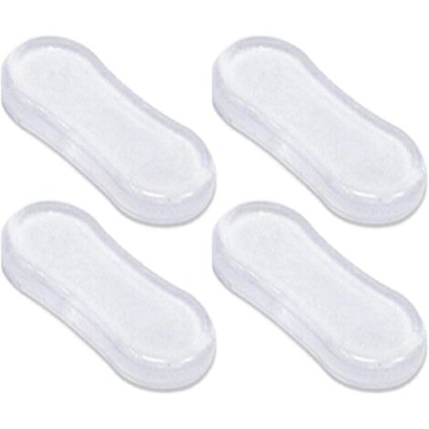 Tampons Abattant WC Silencieux Universels Adhésifs Protection Pare-Chocs Siège Toilette