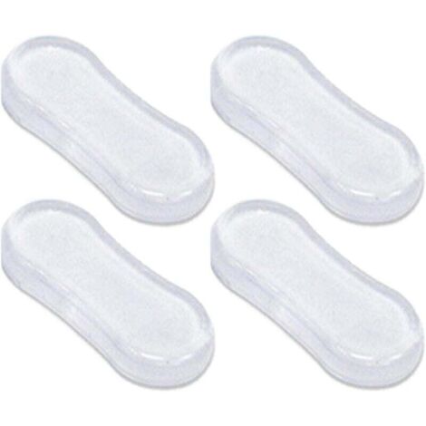 Tampons Abattant WC Silencieux Universels Adhésifs Protection Pare-Chocs Siège Toilette
