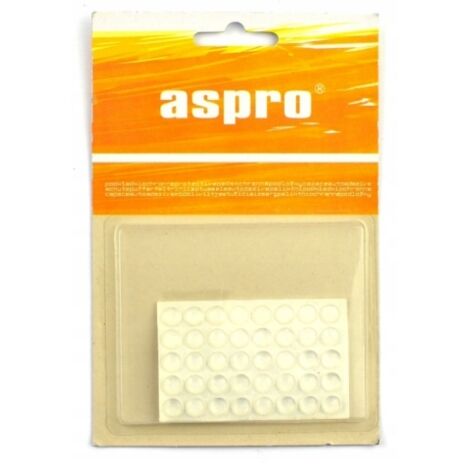 Tampons amortisseurs en silicone transparent de 9 mm de diamètre, 40 pièces.