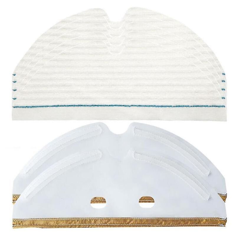 Tampons de nettoyage en tissu réutilisables Accessoires pour robot de balayage Plaque de support de chiffon de nettoyage jetable pour S6 S5max e