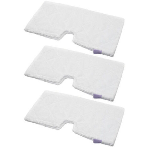 Tampons de nettoyage lavables en microfibre pour balai vapeur Shark Pocket S3501 S3601 S3901 (taille : 31,8 x 17,8 cm)