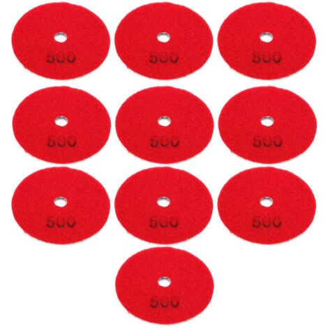 Tampons de polissage, disques de ponçage à haute planéité, gain de temps, compact durable de haute résistance pour pierre à carreaux de céramique en béton de marbre