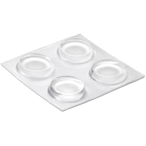Tampons De Protection Adhésifs Pour étagère   ø19 X4 Mm (blister 4 Uni)  Inofix