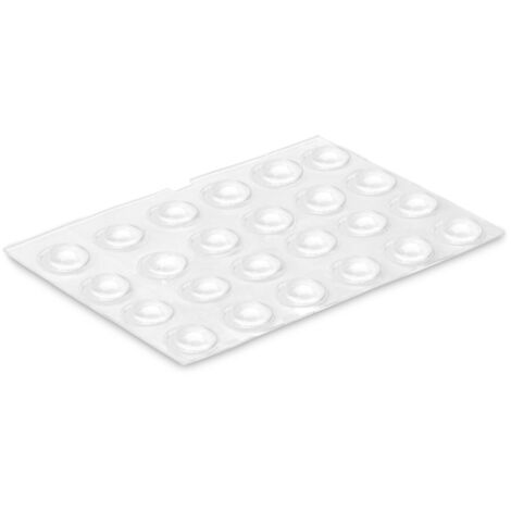 Tampons De Protection Adhésifs Pour étagère  ø8 X2,2 Mm (blister 25 Uni.)  Inofix