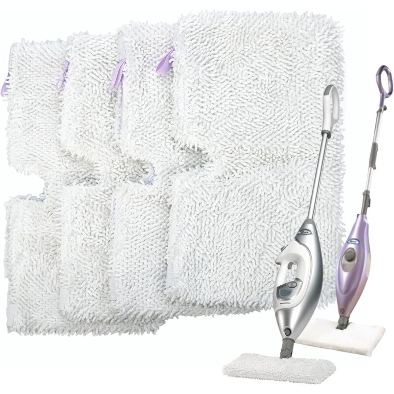 Tampons de remplacement pour Shark S3500 Series S3501 S3601 S3550 S3901 SE450 S3801CO S3601D S2901 S2902 Steam Pocket Mop, 4 packs