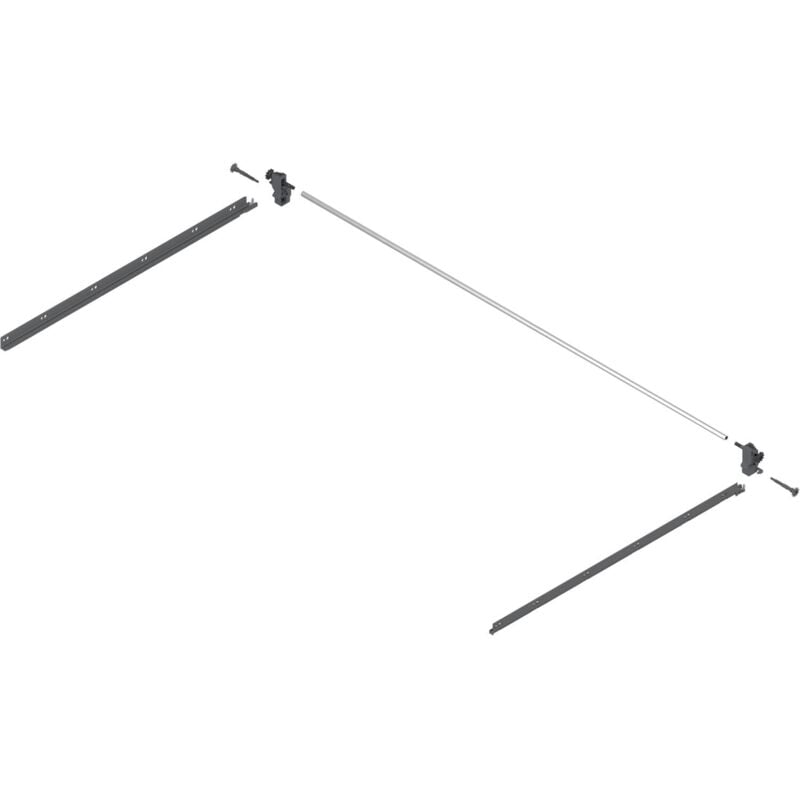 Tandembox antaro Seitenstabilisierung nach oben gebaut, nl 650 - Blum