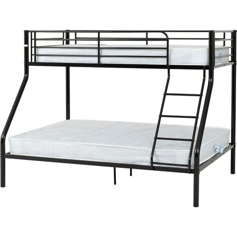 Tandi Triple Sleeper Bunk Bed - L147 x W200 x H154 cm - Black