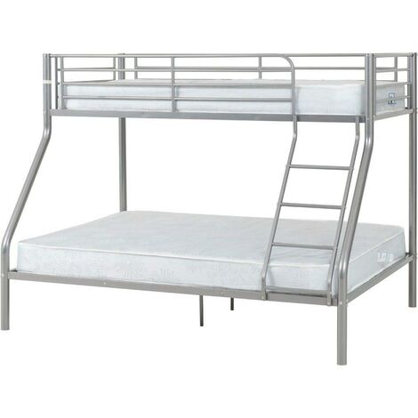 Tandi Triple Sleeper Bunk Bed - L147 x W200 x H154 cm - Silver