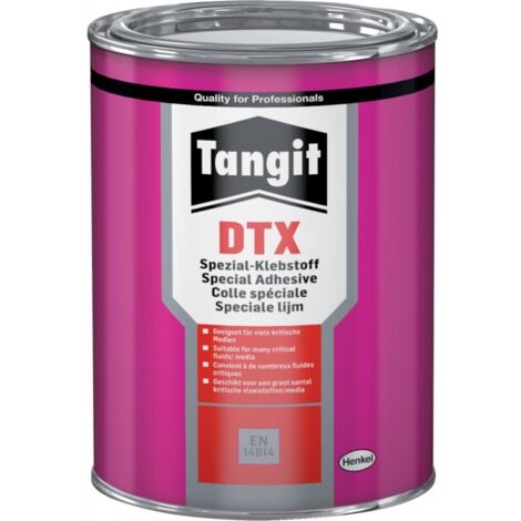 Tangit – Colle spéciale fluide critiques 500g – Pour PVC-U et PVC-C – Résistance à la chaleur jusqu'à 60°C – Lot de 6