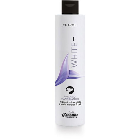 tanica 5 litri: Balsamo White più  per manti bianchi con olio cotone e olio di cocco