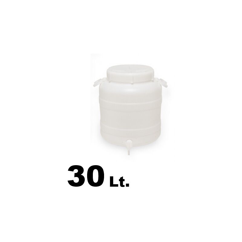 Fusto Botte Euroshoppingonline Per Alimenti 10lt - Tanica Con Rubinetto, Bocca Larga, Ideale Per Olio - Foto 5