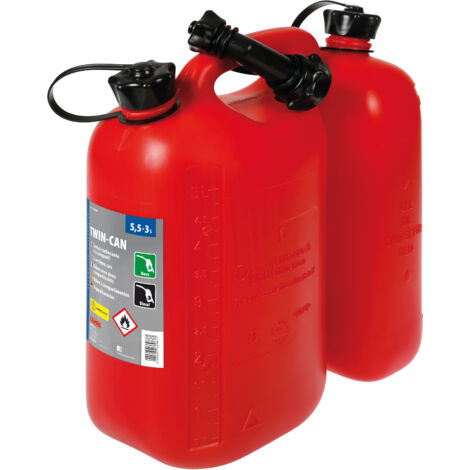 Tanica carburante a 2 comparti - 5,5+3 L