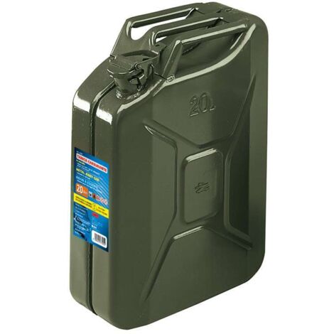 Tanica carburante tipo militare in metallo - 20 L