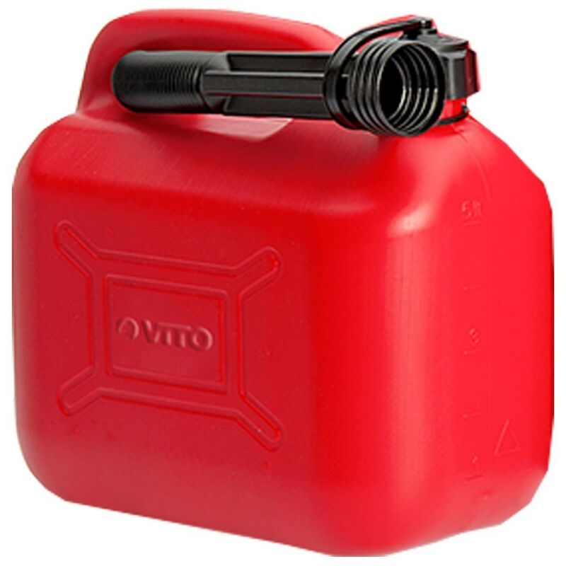 Image of Tanica di carburante 10 litri Vito per benzina e gasolio Beccuccio di versamento Maniglia di trasporto