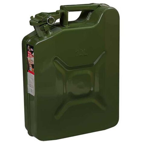 Tanica in ferro antiscoppio carburante 10L