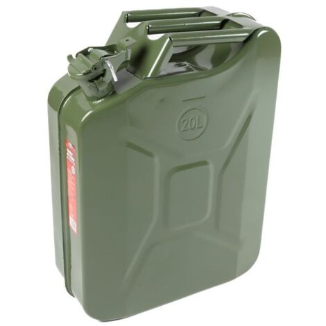 Tanica in ferro antiscoppio carburante 20L