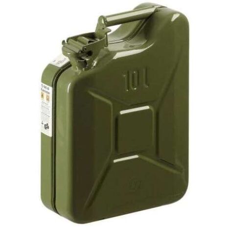 Tanica in metallo per liquidi infiammabili Verde 10 l