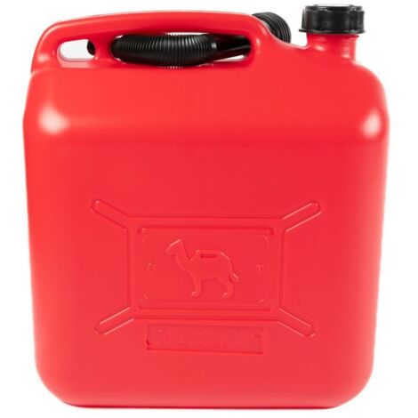 Tanica in plastica con bocchettone carburante 20L