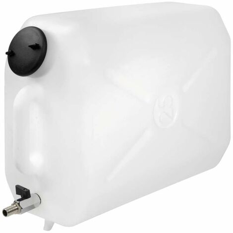 Tanica In Plastica, Con Rubinetto In Metallo - 25 L