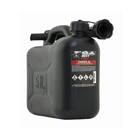 TANICA NERA 5 LT PVC