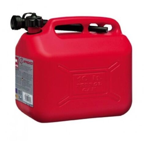 Tanica Omologata  In Pvc Per Carburanti  Lt.10 - Con Scala Graduata 1Pz