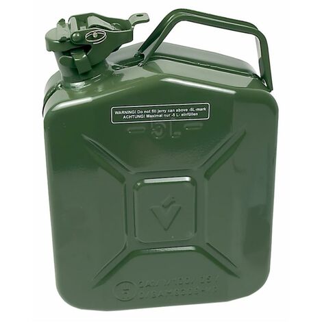 4 Taniche Per Carburante Da 10L – Omologate ONU, In Plastica Rossa, Con Beccuccio E Finestra Livello, Per Benzina E Diesel - 5