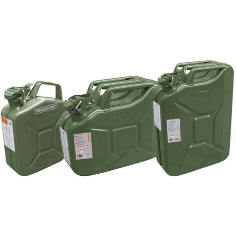 TANICHE PER CARBURANTI LT. 10 IN METALLO