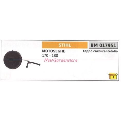 Tankdeckel Motoröl STIHL Kettensäge 170 180 017951