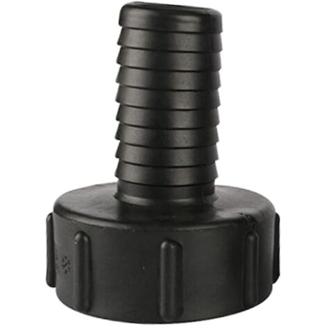 Tankschlauchadapter 60 mm Import-Grobgewinde auf 32 mm Gartenschlauch -