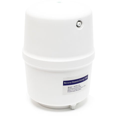 Tanque de agua 3G 11,35L Ósmosis inversa Accesorios filtros de agua Equipos ósmosis