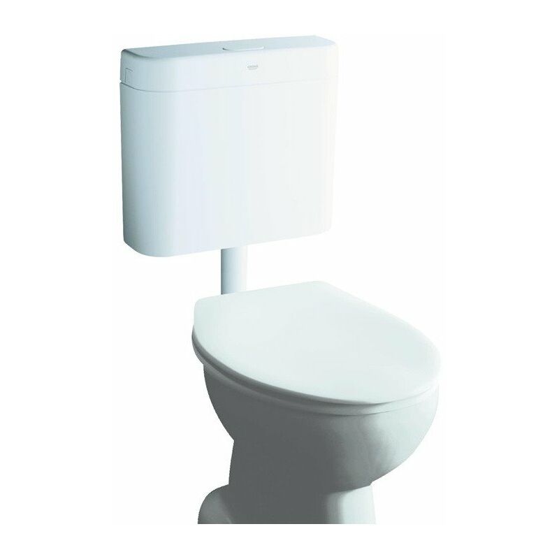 

Grohe - Tanque de inodoro 6-9 l simple AP blanco