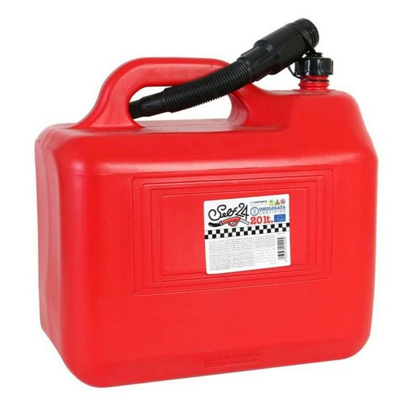 

Tanque para Combustible con Embudo Self 20 L Rojo