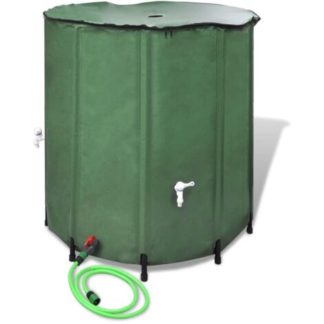 Tanque plegable para el agua, 250 L vidaXL