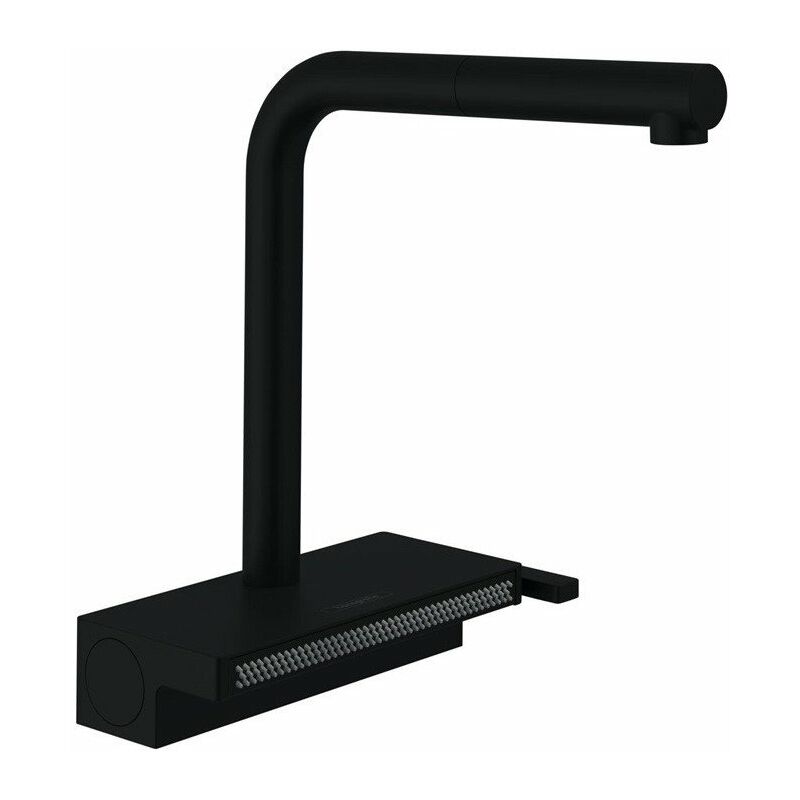 

Hansgrohe - Tap 250 Aquno Select M81 Caño extraíble 2jet sBox negro mate