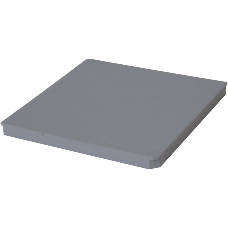 

Tapa 25 x 25 gris claro para pozo de aguas pluviales