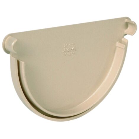 Tapa accesorio universal para canalón FCN33  - RIUVERT Color: Blanco
