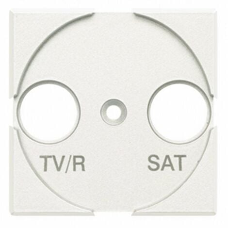 Tapa antena TV/R-SAT Bticino Axolute HD4212 Blanco