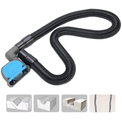 Tapa antipolvo para amoladoras angulares de 100–115 mm – Tapa antipolvo para ranuras en V con manguera de conexión
