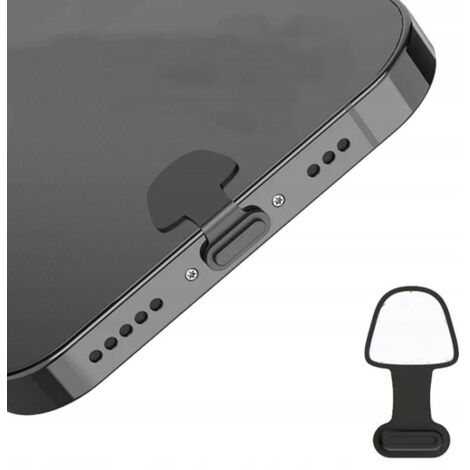 Tapa antipolvo para puerto de carga USB Tipo C Adhesivo 3M Tipo C