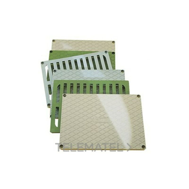 

TAPA ARQUETA 550x550 CIEGA GRIS DX59910 - Gewiss
