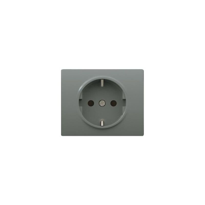 

Tapa Schuko Negro Acero Neptuno BJC 18724-AN IRIS