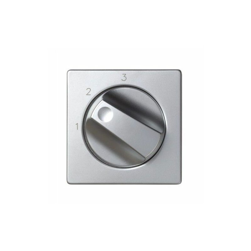 

Tapa+boton conmut.rotativo 3 posiciones aluminio 82084-33 - Simon