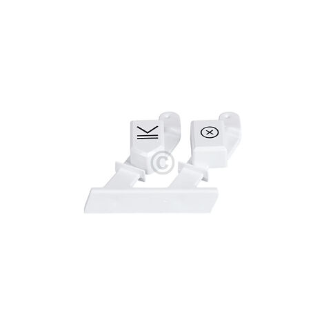 Tapa Botón Derecho Compatible con BAUKNECHT 481010731859