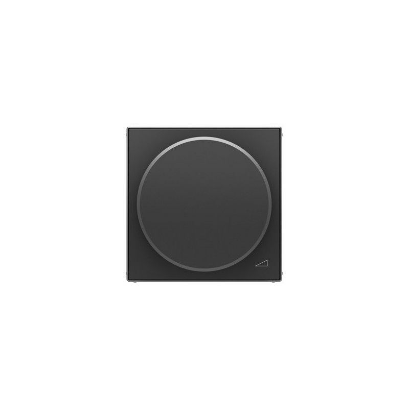 

Tapa boton regulador giratorio negro soft SKY 8560.2 NS - Niessen