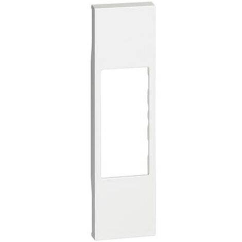 Tapa Bticino Living Now para conectores RJ11/45 A/V Blanca KW07