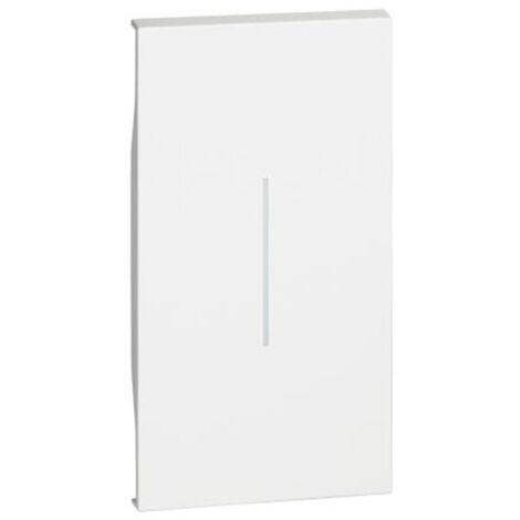 Tapa Bticino Living Now para mando de iluminación 2M blanco KW01M2